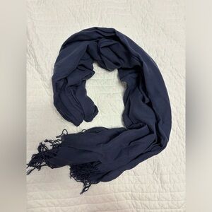 Abercrombie Navy Blue Scarf